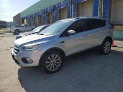 Salvage cars for sale from Copart Columbus, OH: 2017 Ford Escape Titanium