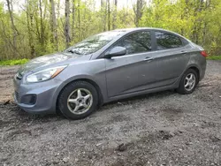 Salvage cars for sale from Copart Bowmanville, ON: 2016 Hyundai Accent SE