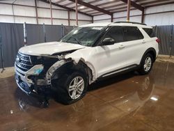 Salvage cars for sale at Pennsburg, PA auction: 2022 Ford Explorer XLT