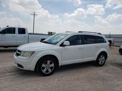 Salvage cars for sale from Copart Andrews, TX: 2010 Dodge Journey SXT