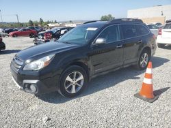 Salvage cars for sale at Mentone, CA auction: 2013 Subaru Outback 2.5I Limited