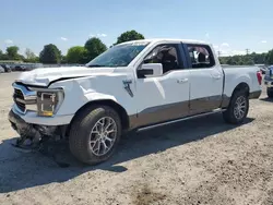 Salvage cars for sale at Mocksville, NC auction: 2023 Ford F150 Supercrew
