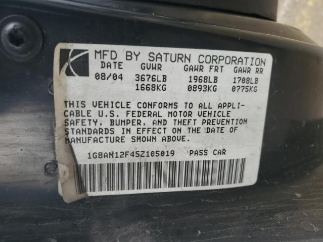 2005 Saturn Ion Level 2