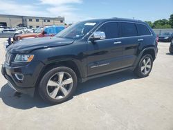 Salvage cars for sale at Wilmer, TX auction: 2016 Jeep Grand Cherokee Limited