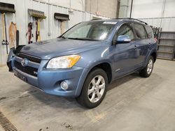 Salvage cars for sale at Mcfarland, WI auction: 2010 Toyota Rav4 Limited