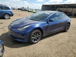 Carros salvage a la venta en subasta: 2022 Tesla Model 3