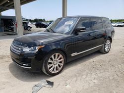 Vehiculos salvage en venta de Copart West Palm Beach, FL: 2016 Land Rover Range Rover Supercharged