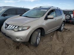 Salvage cars for sale at Brighton, CO auction: 2010 Nissan Murano S