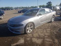 Salvage cars for sale from Copart Woodhaven, MI: 2016 Dodge Charger SXT