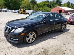 Vehiculos salvage en venta de Copart Mendon, MA: 2012 Mercedes-Benz E 350 4matic