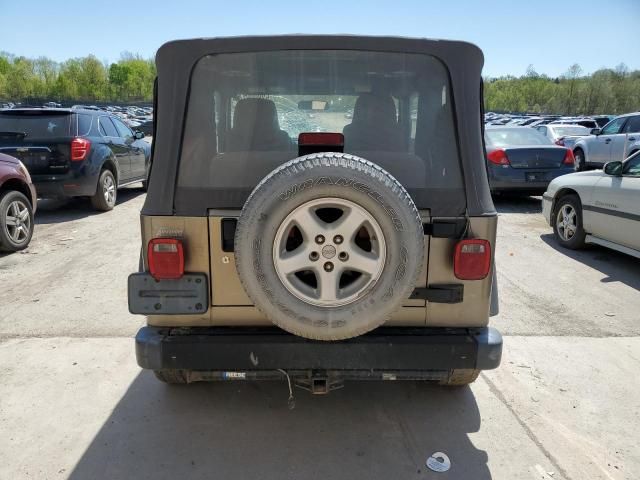 2003 Jeep Wrangler / TJ Sport