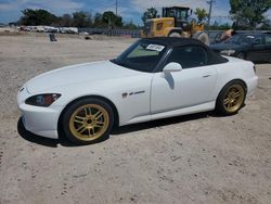 Salvage cars for sale at Riverview, FL auction: 2007 Honda S2000