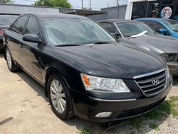 Salvage cars for sale at San Antonio, TX auction: 2009 Hyundai Sonata SE