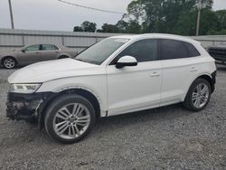 Salvage cars for sale at Gastonia, NC auction: 2018 Audi Q5 Premium Plus