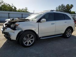 Salvage cars for sale from Copart Fresno, CA: 2013 Acura MDX Advance