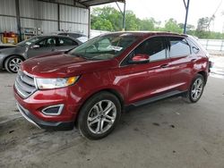 Salvage cars for sale at Cartersville, GA auction: 2018 Ford Edge Titanium