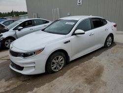Salvage cars for sale at Franklin, WI auction: 2016 KIA Optima LX