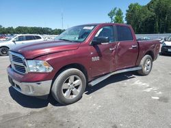 Salvage cars for sale at Dunn, NC auction: 2016 Dodge RAM 1500 SLT