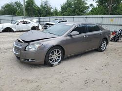 Salvage cars for sale from Copart Midway, FL: 2012 Chevrolet Malibu LTZ