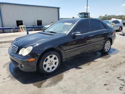 Salvage cars for sale from Copart Orlando, FL: 2005 Mercedes-Benz C 320 4matic