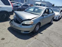 Salvage cars for sale from Copart Vallejo, CA: 2003 Toyota Corolla CE