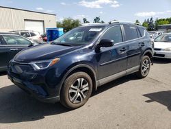Salvage cars for sale at Woodburn, OR auction: 2017 Toyota Rav4 LE