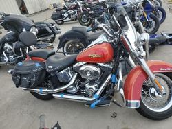 Salvage cars for sale from Copart Kansas City, KS: 2008 Harley-Davidson Flstc