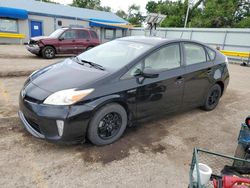 Salvage cars for sale at Wichita, KS auction: 2012 Toyota Prius