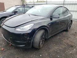 Salvage cars for sale from Copart New Britain, CT: 2021 Tesla Model Y