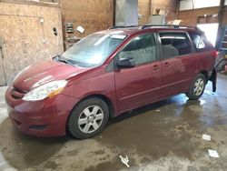 Salvage cars for sale from Copart Ebensburg, PA: 2009 Toyota Sienna CE