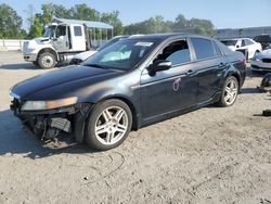 Salvage cars for sale at Spartanburg, SC auction: 2008 Acura TL