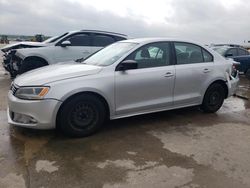 Salvage cars for sale at Grand Prairie, TX auction: 2013 Volkswagen Jetta Base