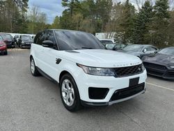 Land Rover Range Rover salvage cars for sale: 2018 Land Rover Range Rover Sport SE