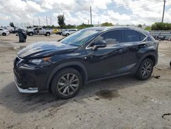 Salvage cars for sale at Miami, FL auction: 2016 Lexus NX 200T Base