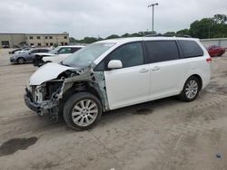Salvage cars for sale at Wilmer, TX auction: 2011 Toyota Sienna XLE