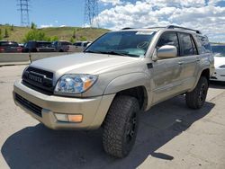 Salvage cars for sale from Copart Littleton, CO: 2004 Toyota 4runner Limited