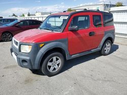 Salvage cars for sale from Copart Bakersfield, CA: 2005 Honda Element EX