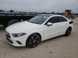 Salvage cars for sale at San Antonio, TX auction: 2019 Mercedes-Benz A 220