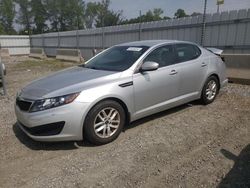 Salvage cars for sale from Copart Spartanburg, SC: 2011 KIA Optima LX