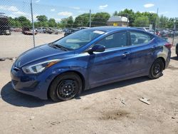 Salvage cars for sale from Copart Chalfont, PA: 2016 Hyundai Elantra SE