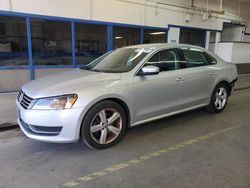 Salvage cars for sale from Copart Pasco, WA: 2013 Volkswagen Passat SE