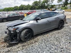 Salvage cars for sale at auction: 2020 Nissan Maxima SR