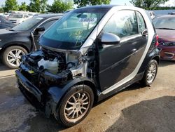 Smart Fortwo Pure salvage cars for sale: 2013 Smart Fortwo Pure