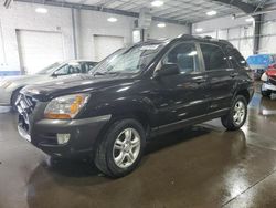 Salvage cars for sale at Ham Lake, MN auction: 2006 KIA New Sportage