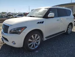 Salvage cars for sale at Eugene, OR auction: 2014 Infiniti QX80