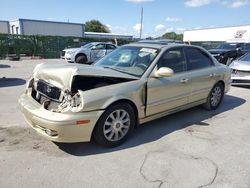 Salvage cars for sale from Copart Orlando, FL: 2003 Hyundai Sonata GLS