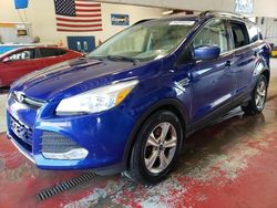 Salvage cars for sale at Angola, NY auction: 2016 Ford Escape SE