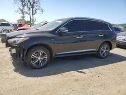 Salvage cars for sale from Copart San Martin, CA: 2016 Infiniti QX60