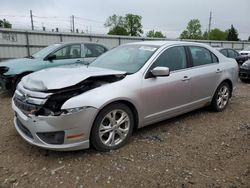 Salvage cars for sale at Lansing, MI auction: 2012 Ford Fusion SE