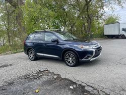 Salvage cars for sale at North Billerica, MA auction: 2016 Mitsubishi Outlander SE